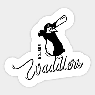 Boston Waddlers Sticker